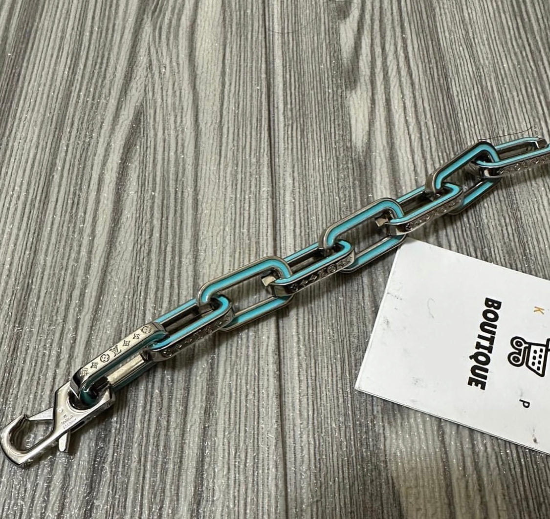 Louis Vuitton 拼接古巴手鍊