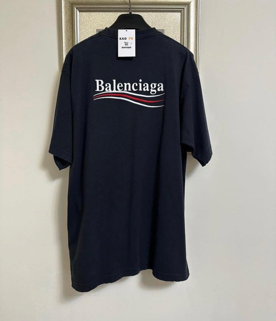 Balenciaga 可樂Logo Tee