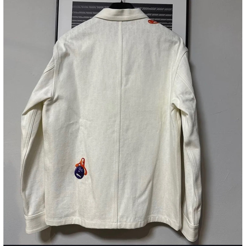 Dior Oblique Kenny Scharf 精靈牛仔襯衫