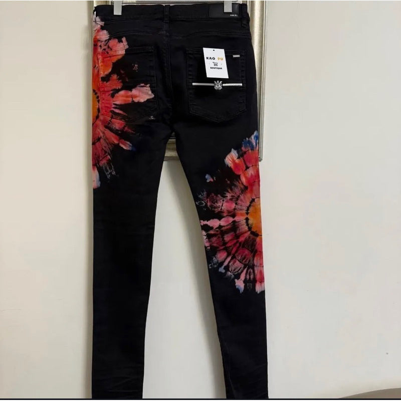 Amiri 炫彩牛仔褲
