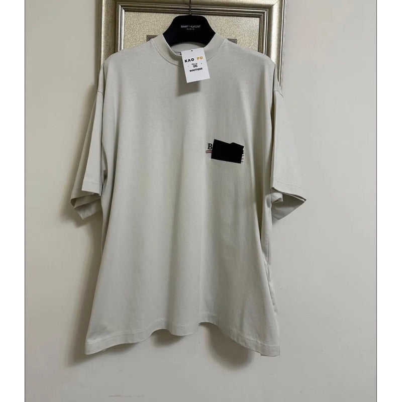 Balenciaga Gaffer 白Tee