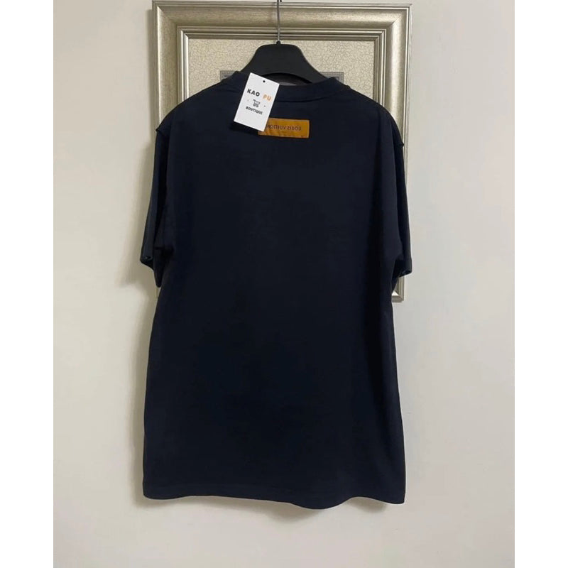 Louis Vuitton 黑立體Tee
