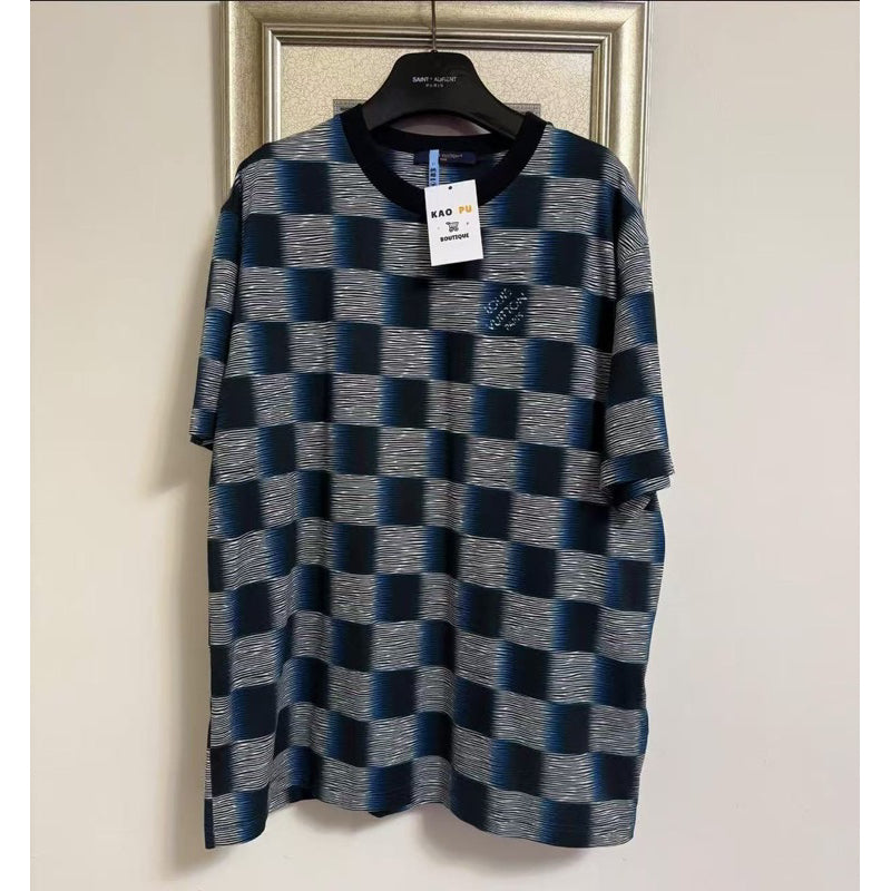 Louis Vuitton Pharrell 數位棋盤格Tee