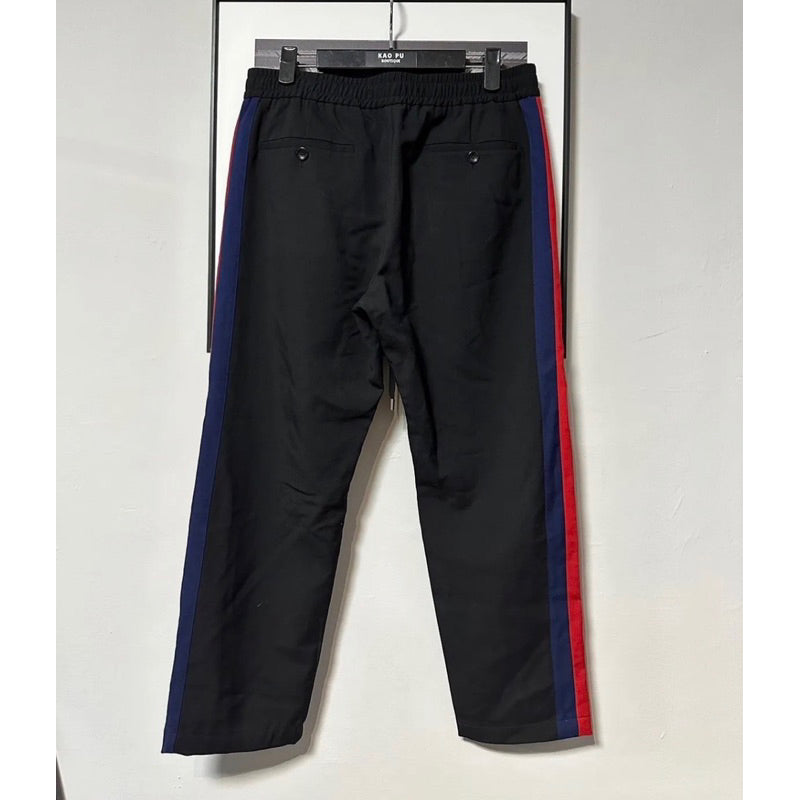 Gucci 亞麻校服長褲