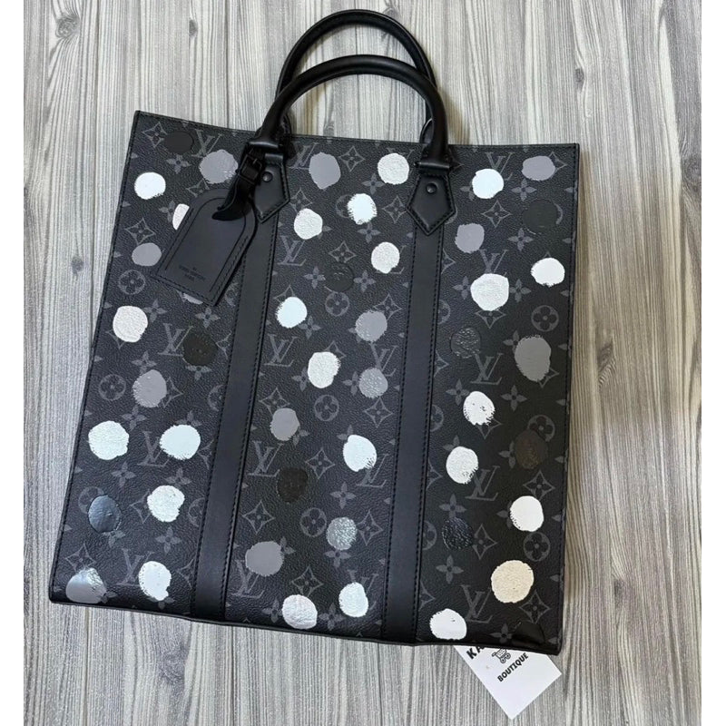 Louis Vuitton 草間彌生 老花波點 Tote