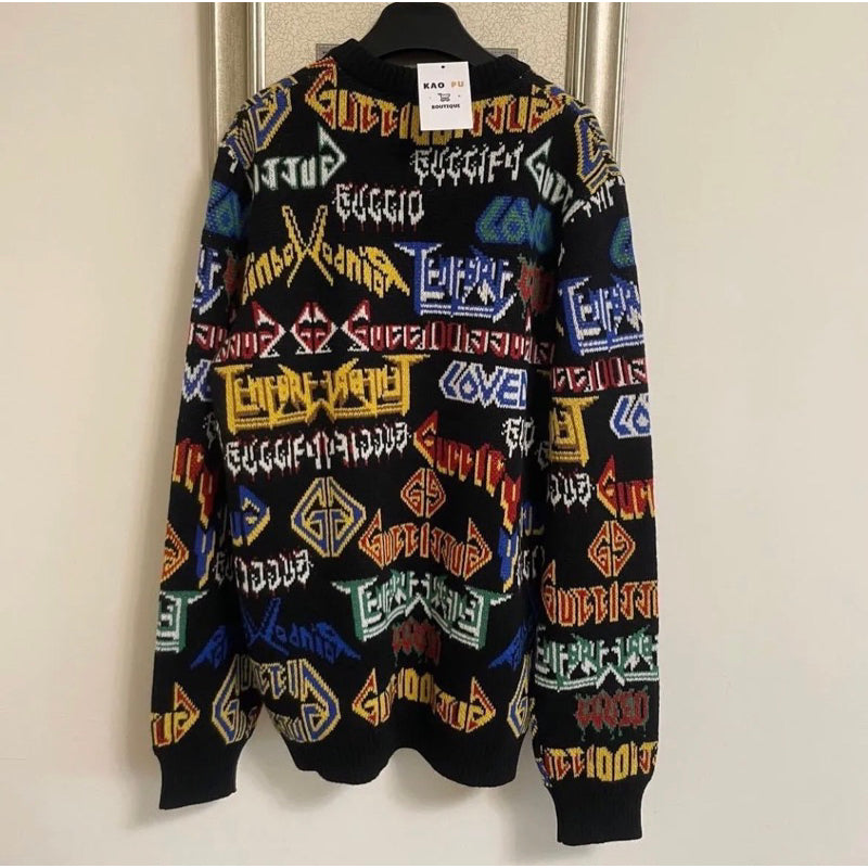 Gucci 多元素毛衣