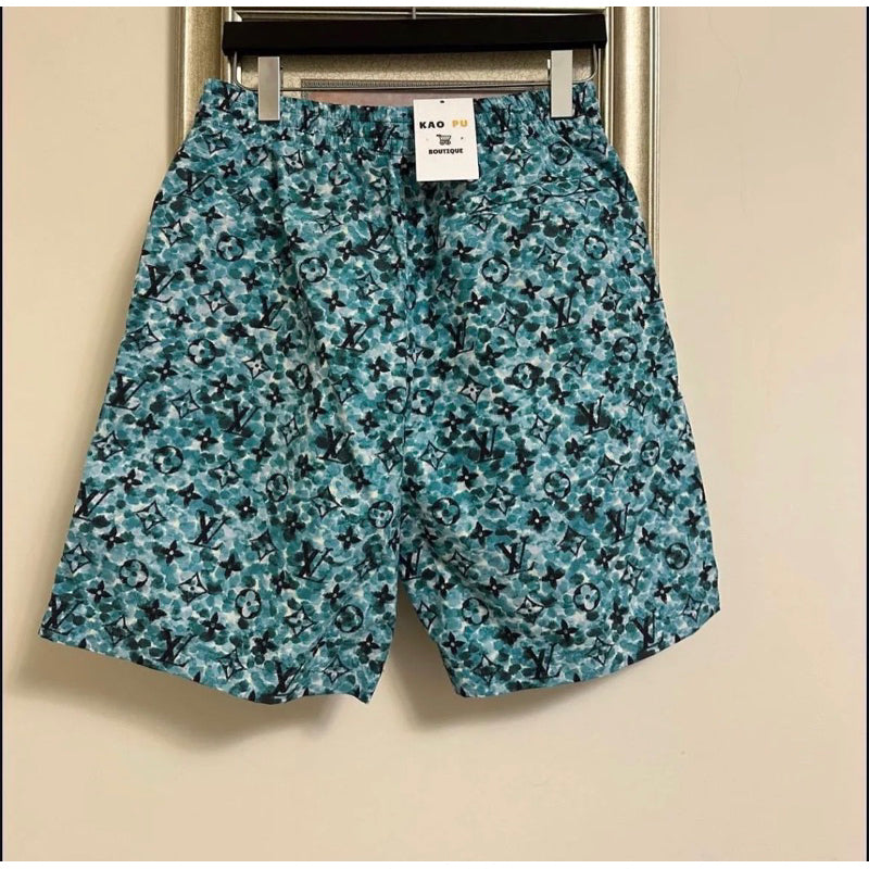 Louis Vuitton Pointillism 滿版老花短褲