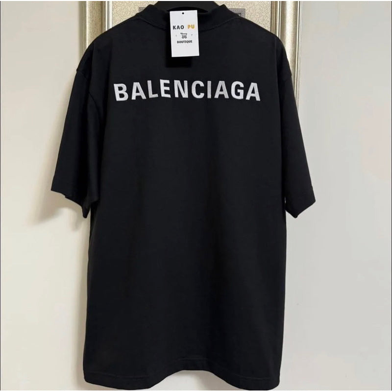 Balenciaga 前後Logo Tee