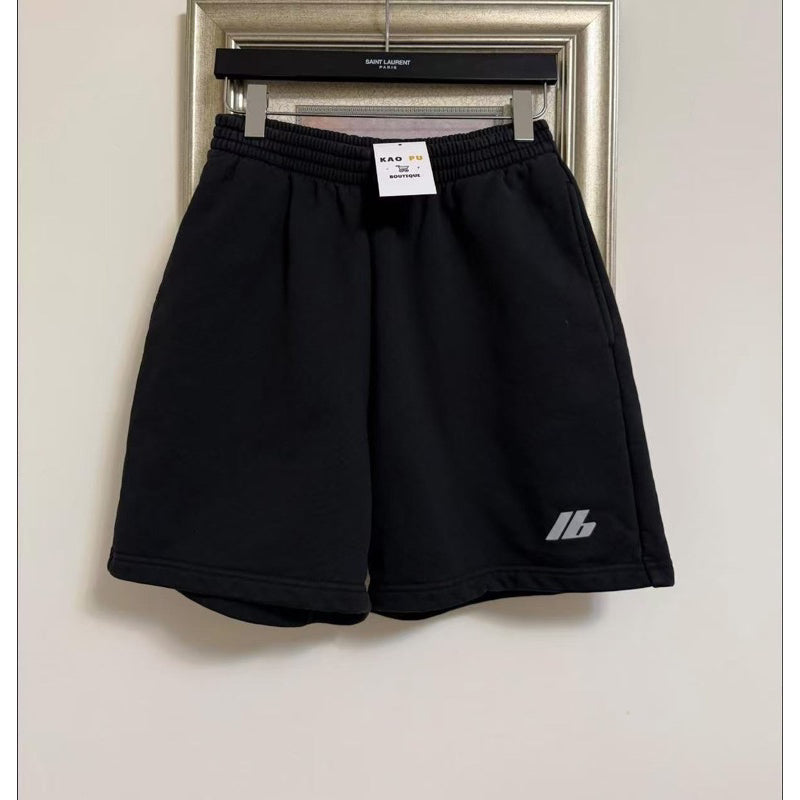 Balenciaga Activewear 反光 Logo短褲