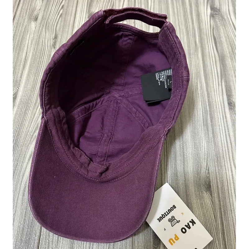 Balenciaga 酒紅反光帽