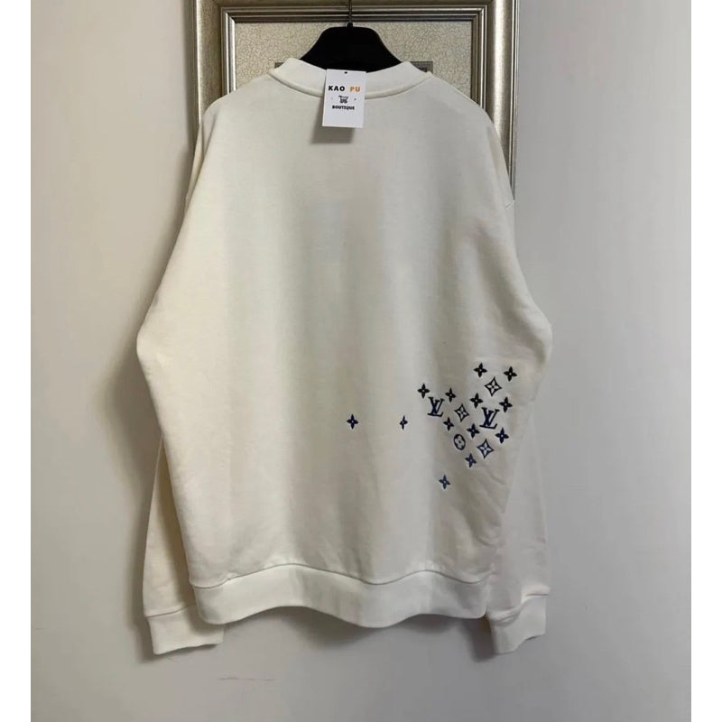 Louis Vuitton 白漸層老花衛衣