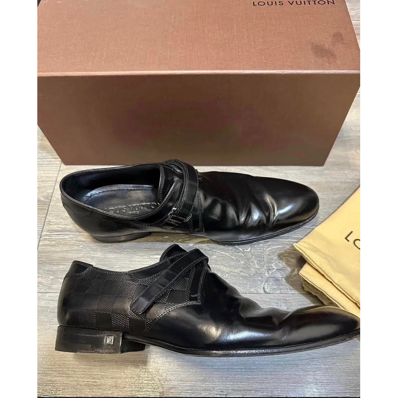 Louis Vuitton 棋盤格 Derby