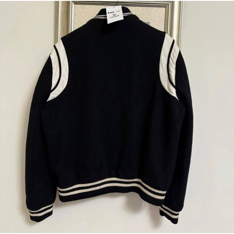 Saint Laurent Teddy棒球外套