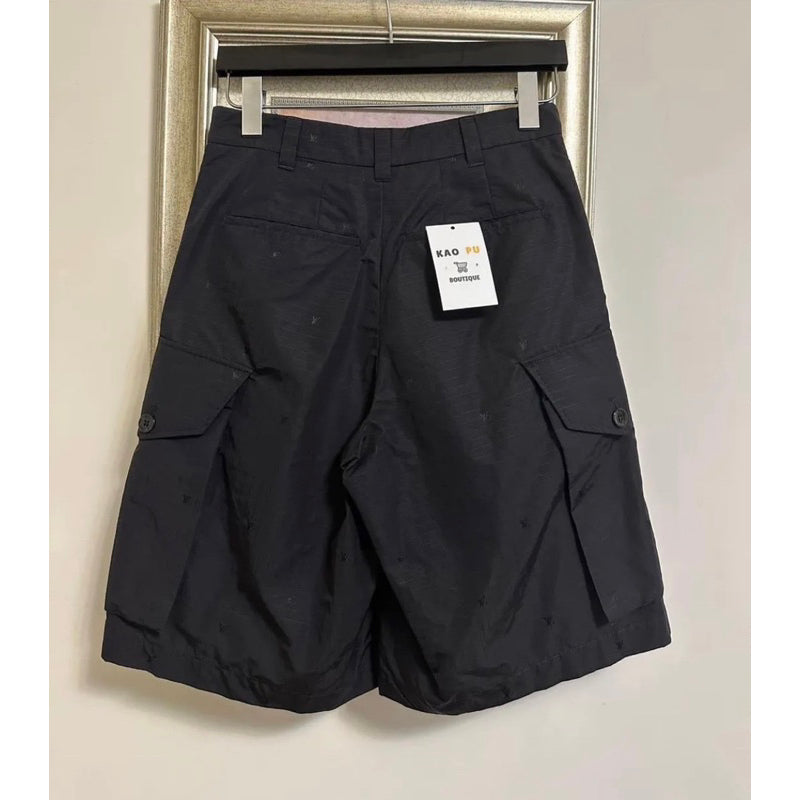 Louis Vuitton 滿版Logo工裝短褲