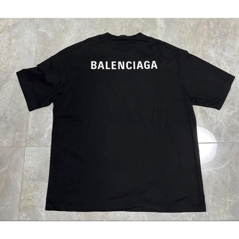 Balenciaga 前後Logo Tee