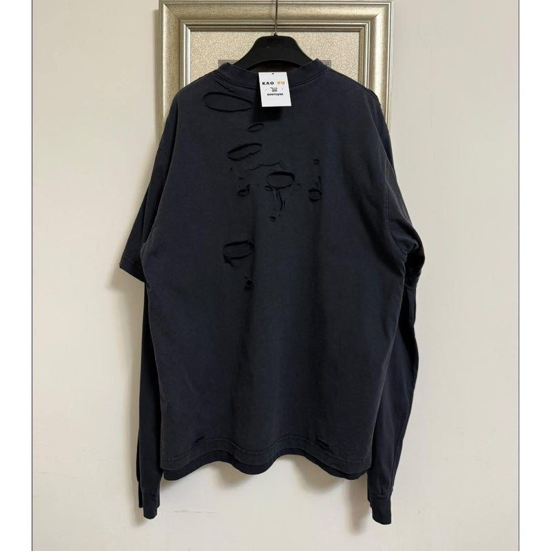 Balenciaga 3B Icon大破壞假兩件 Tee