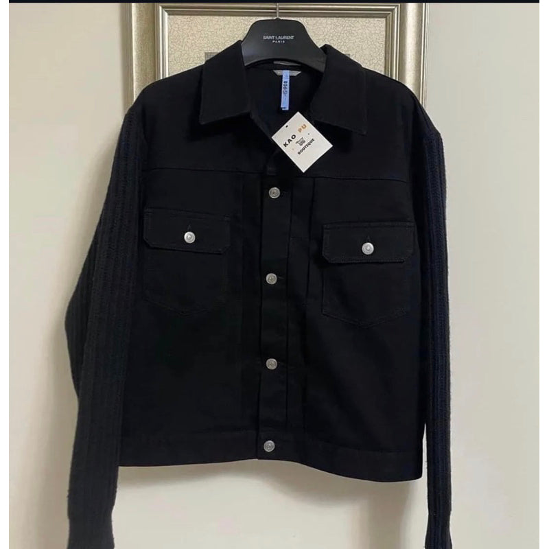 Dior Judy Blame 迴紋針拼接牛仔外套