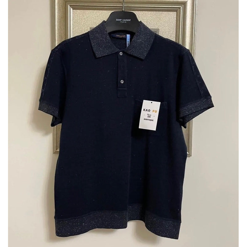 Louis Vuitton 背後滿版老花Polo衫