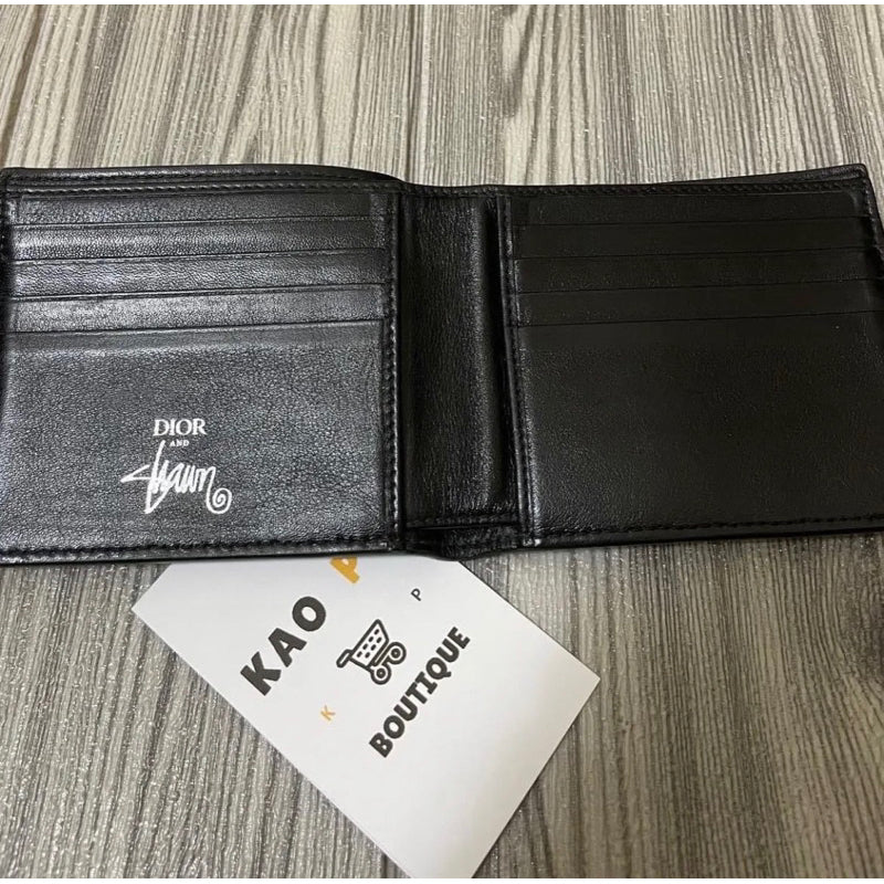 Dior Shawn Stussy 對摺短夾