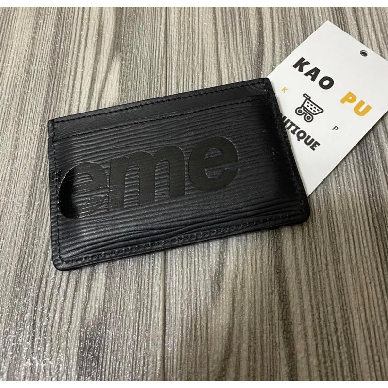 Louis Vuitton Supreme 黑卡夾