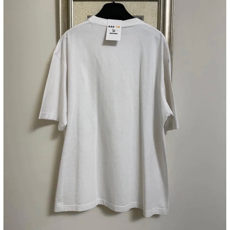 Balenciaga Pixel Logo Tee