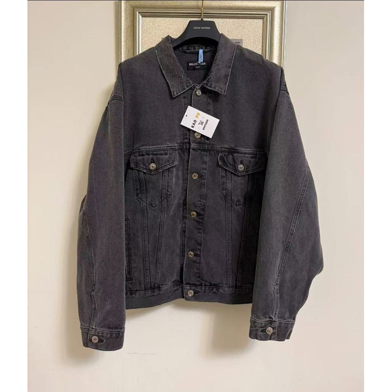 Balenciaga 刺繡情人節限定牛仔外套