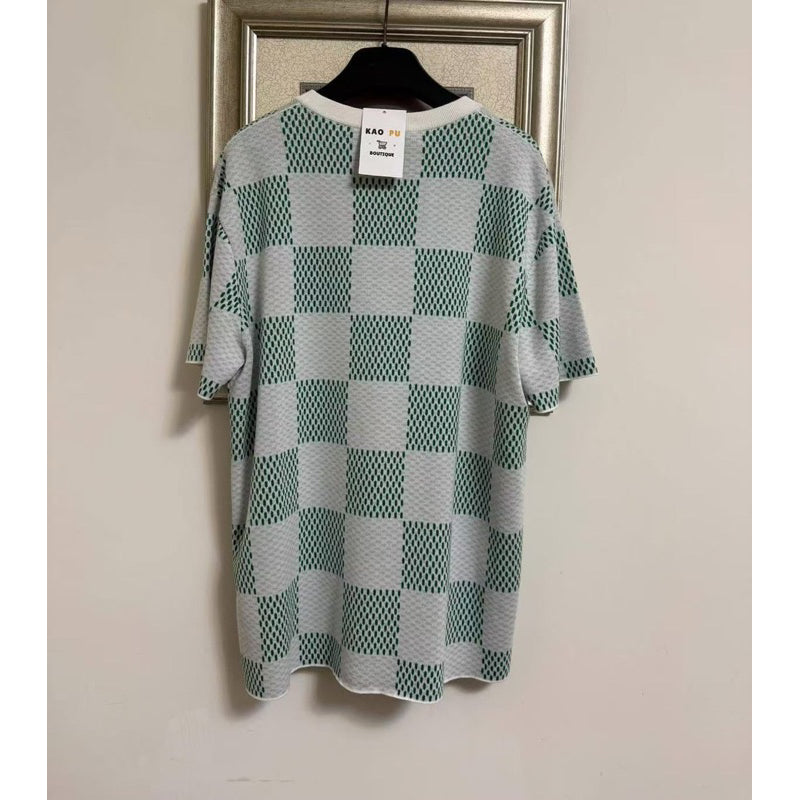 Louis Vuitton Pharrell 棋盤格Logo Tee