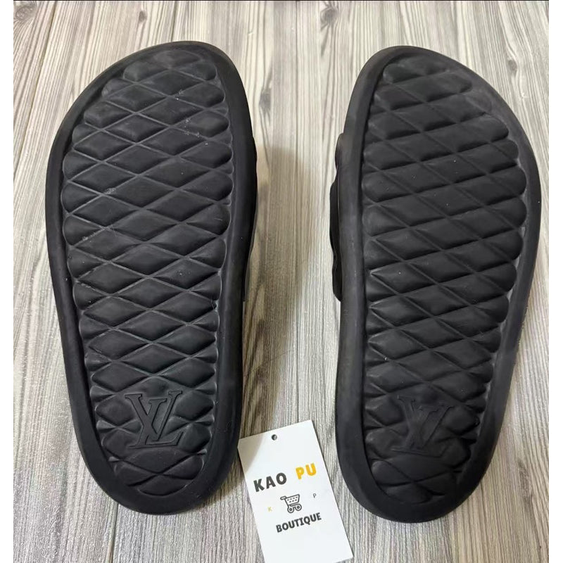 Louis Vuitton 老花waterfront拖鞋