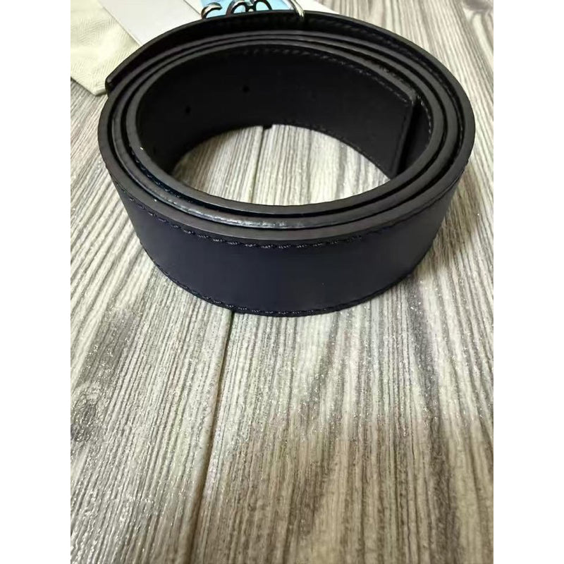 Loewe Anagram Logo 拼色皮帶