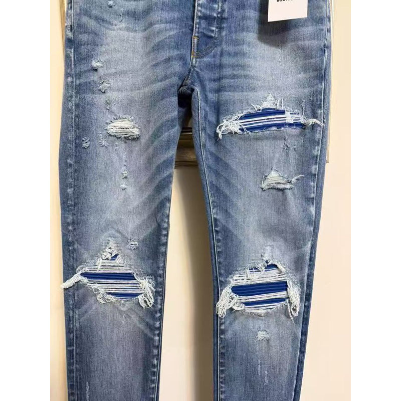 Amiri MX1刷破牛仔褲