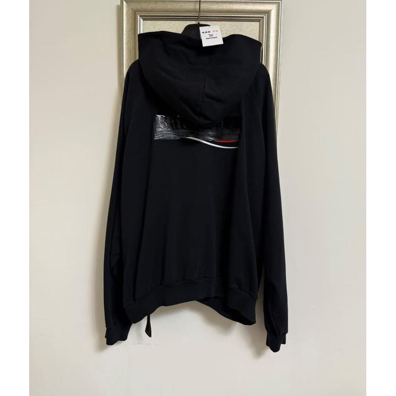 Balenciaga Gaffer刺繡可樂連帽外套