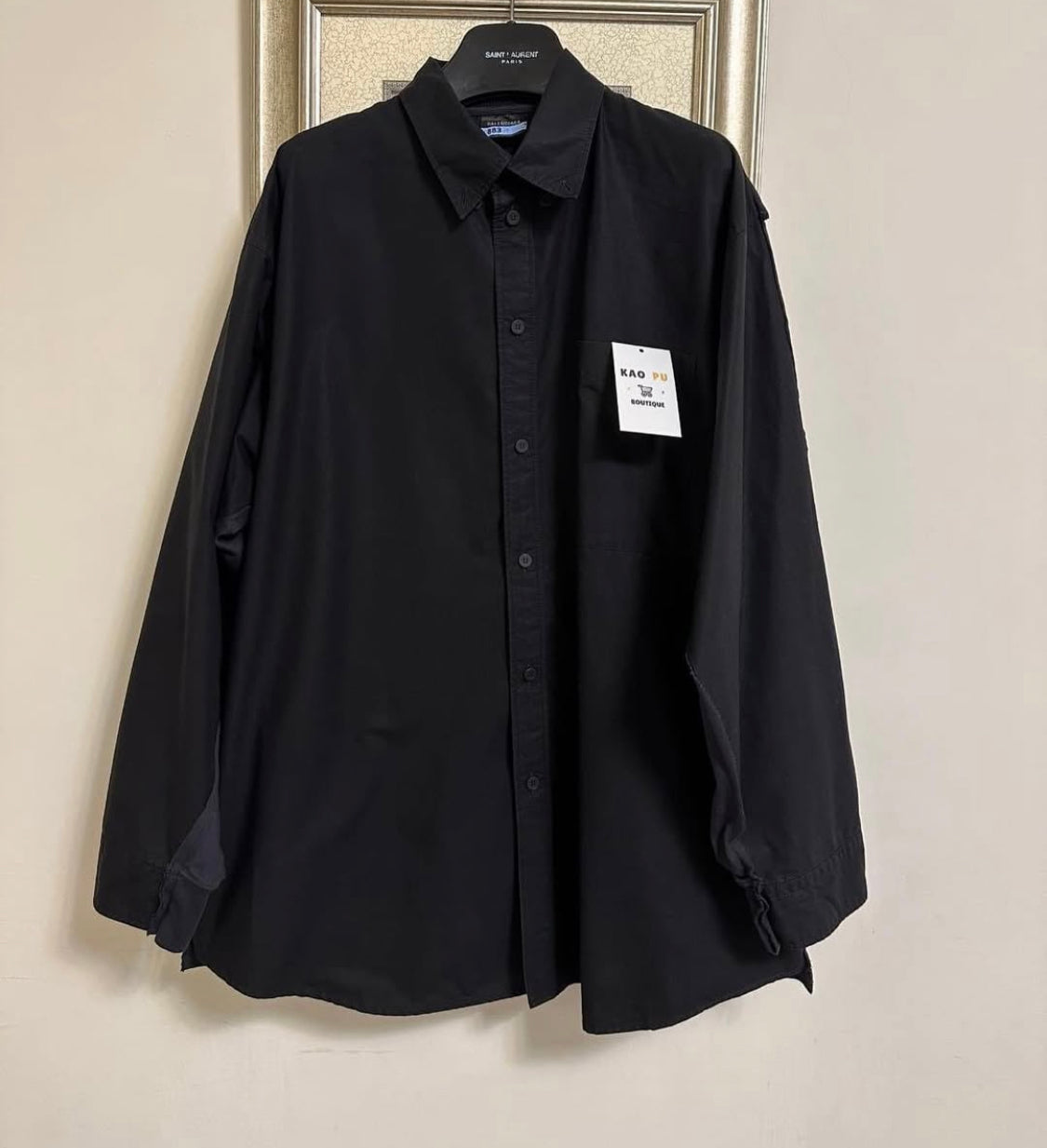 Balenciaga Stencil可樂背後Logo襯衫