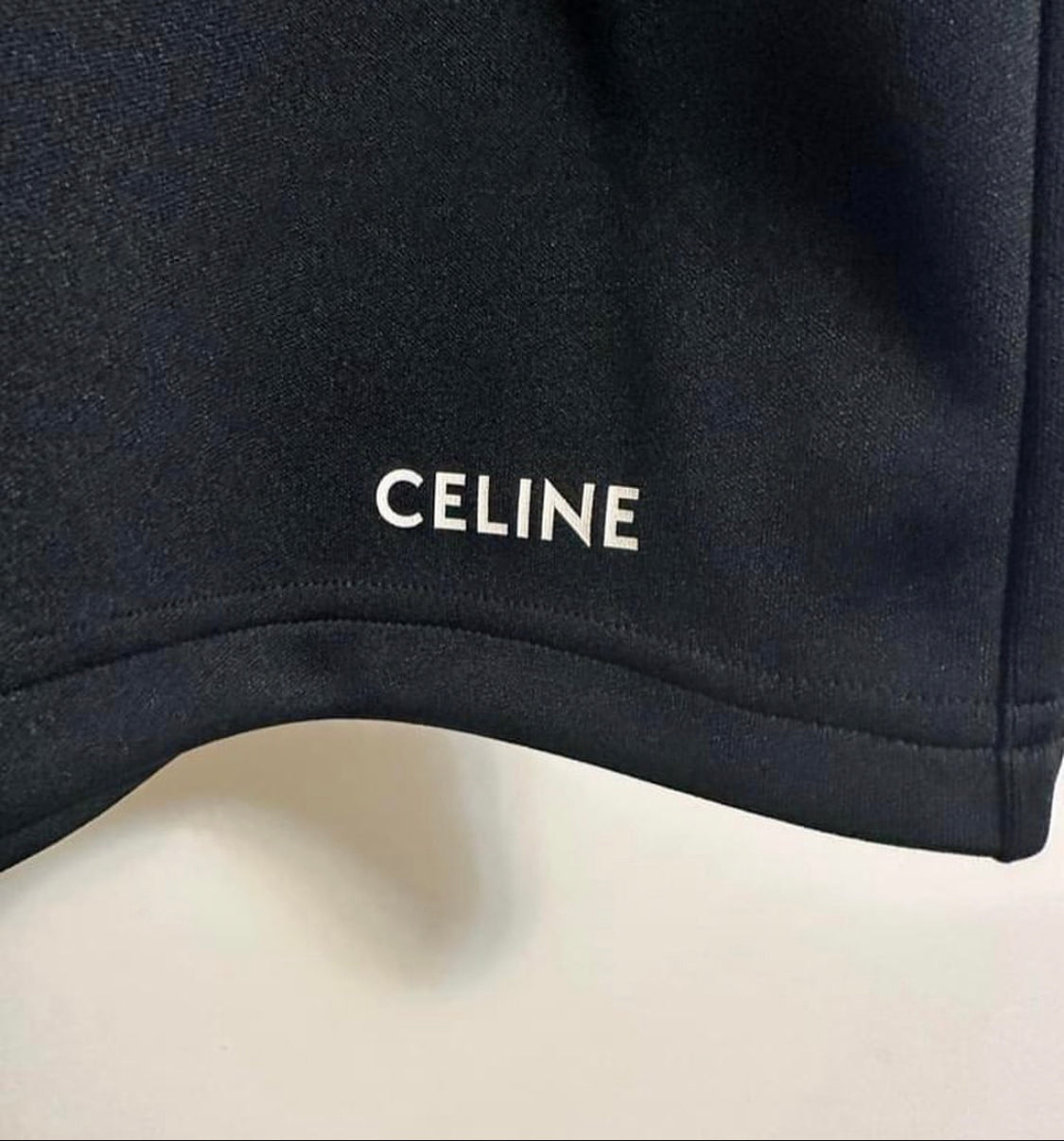 Celine Logo黑短褲