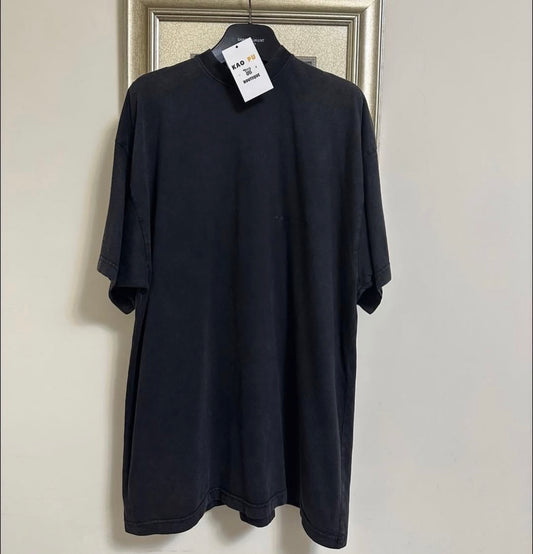 Balenciaga水洗灰Strike Tee