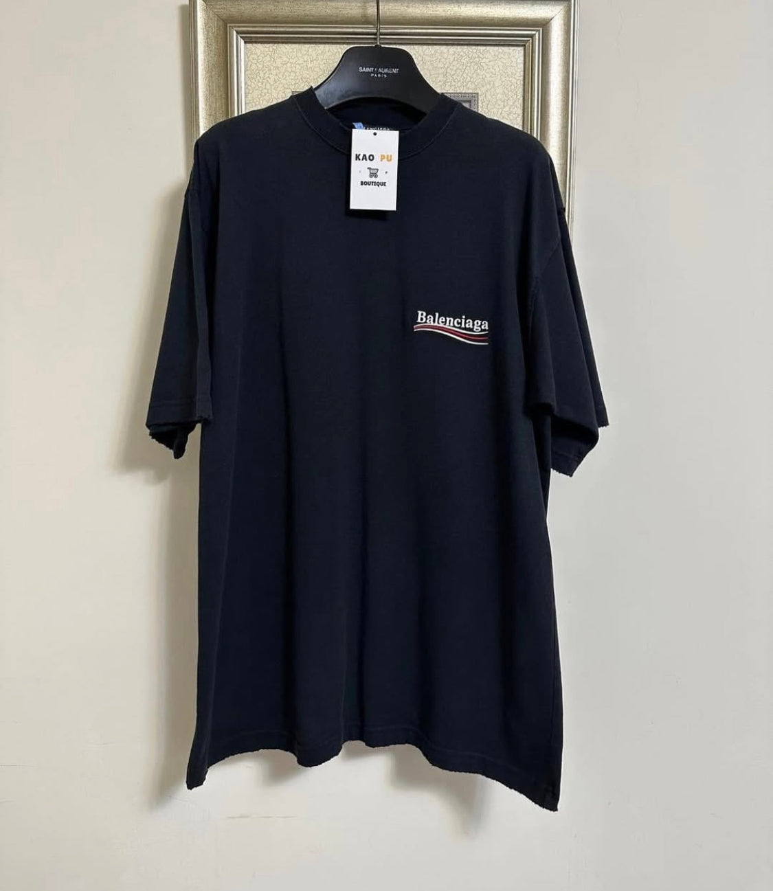 Balenciaga 可樂Logo Tee