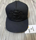 Chrome Hearts 黑拼皮帽