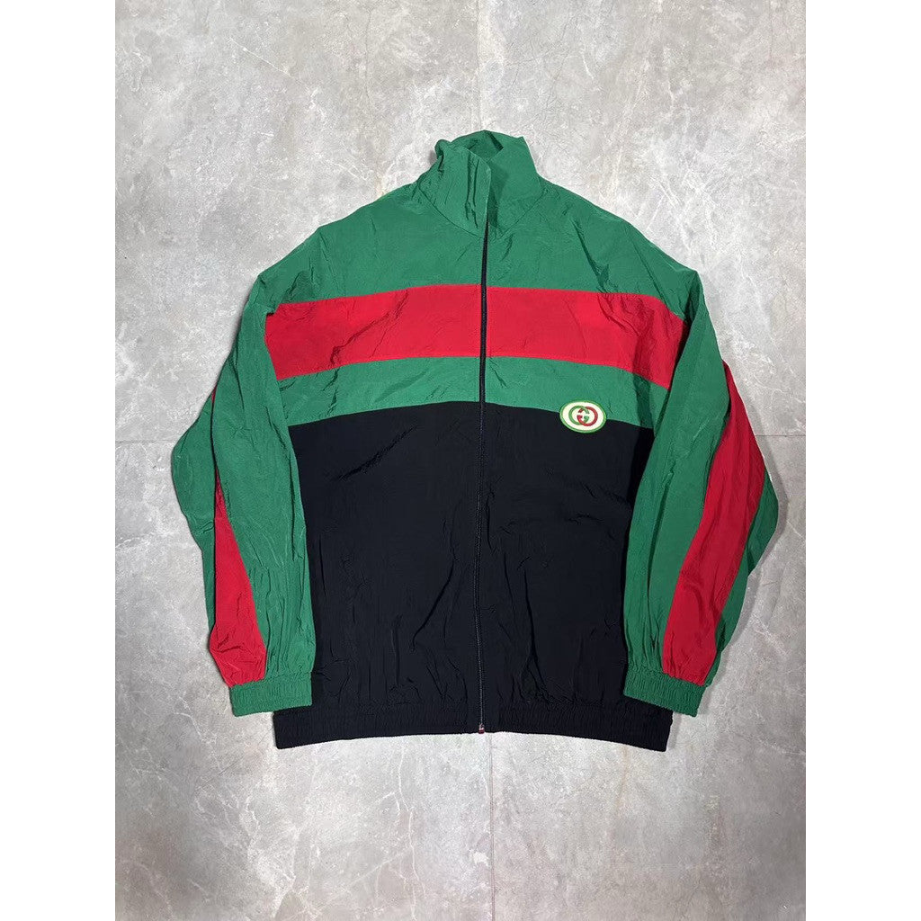 Gucci 拼接衝鋒外套