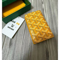 Goyard 黃色對折鈔票卡夾