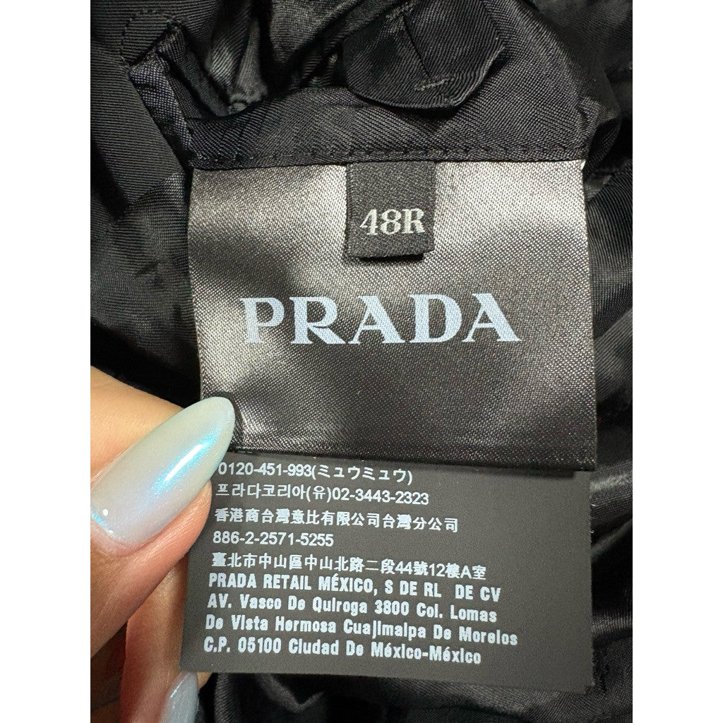 Prada 尼龍西裝套裝 外套+褲子