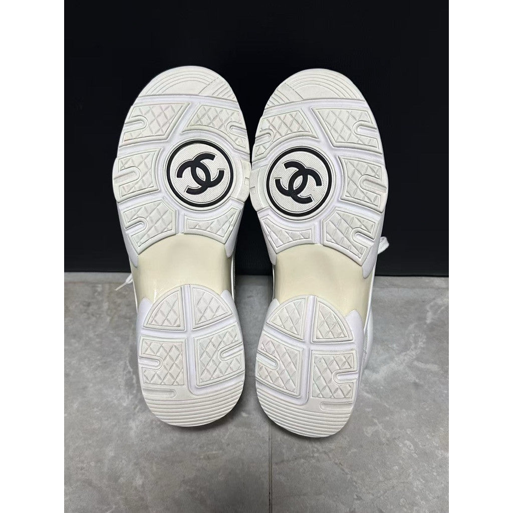 Chanel 拼接雙C 老爹鞋