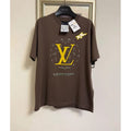 Louis Vuitton 水洗復古水鑽串珠Logo Tee