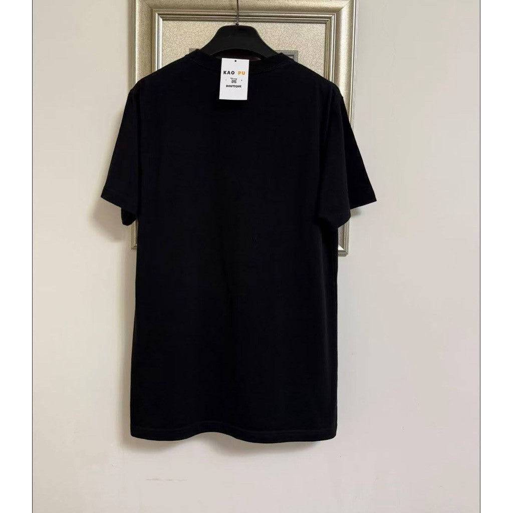 Dior 刺繡方牌Logo Tee