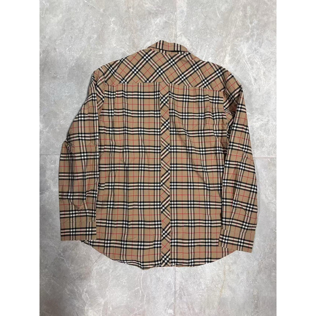 Burberry 格紋襯衫外套