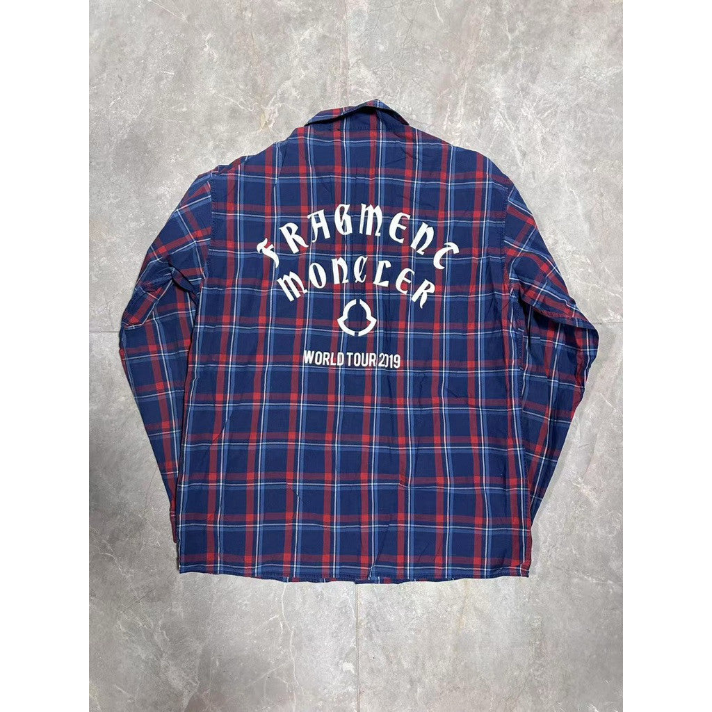Moncler 格紋襯衫外套