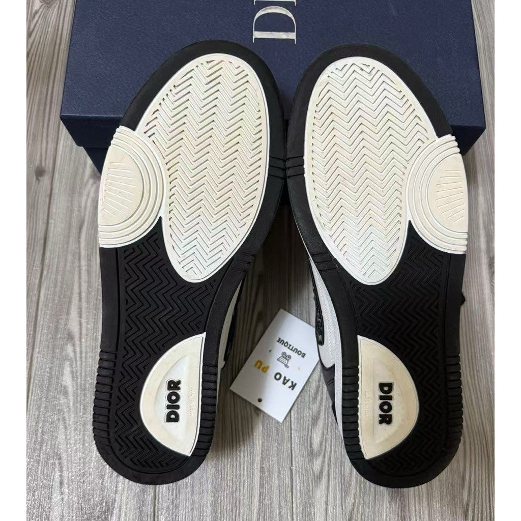 Dior Oblique B57黑白熊貓低筒