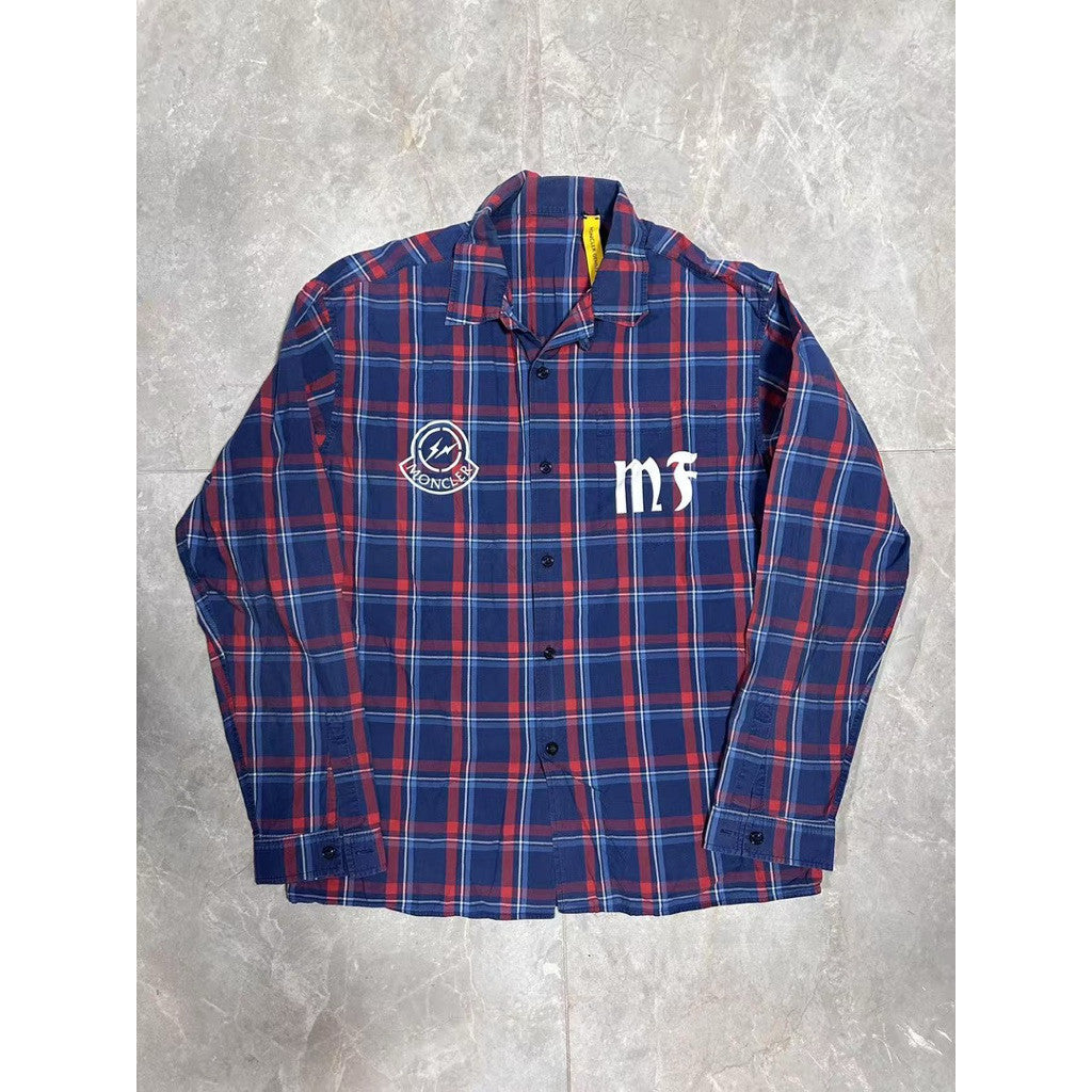Moncler 格紋襯衫外套