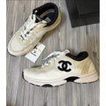 Chanel 雙C黑白熊貓Sneakers