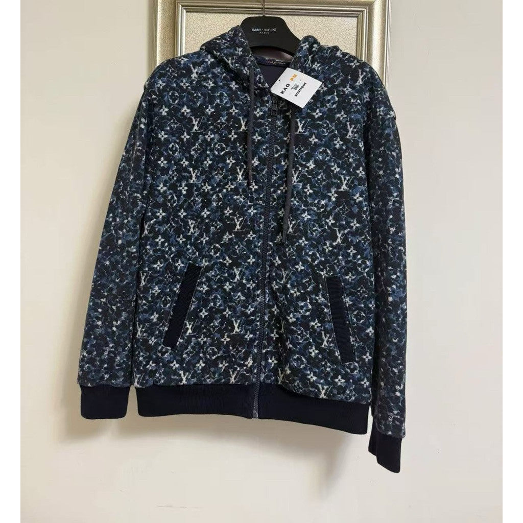 Louis Vuitton Pointillism 老花連帽外套
