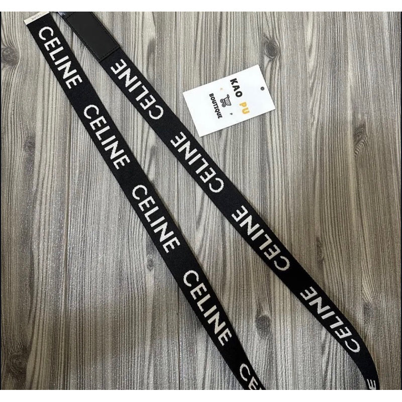 Celine Logo皮帶