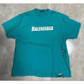 Balenciaga 大破洞Logo Tee
